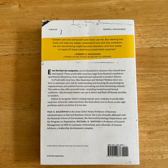 Predictable Surprises book - Picture 2 of 2